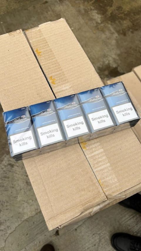 В Закарпатье накрыли сигаретный склад контрабандистов