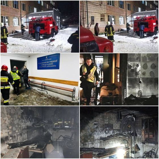 В палате реанимации Косовской центральной районной больницы прогремел взрыв