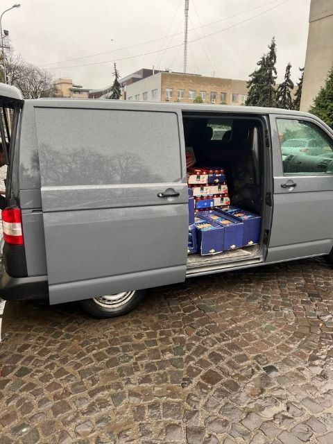 В Закарпатье из столицы Австрии прибыл гуманитарный груз