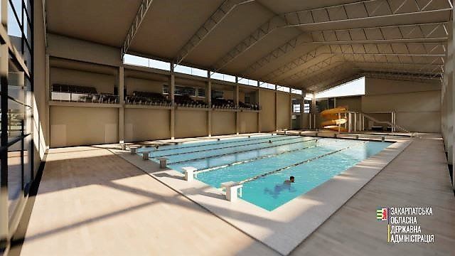 В Хусті з'явиться суперовий спорткомплекс з басейнами 