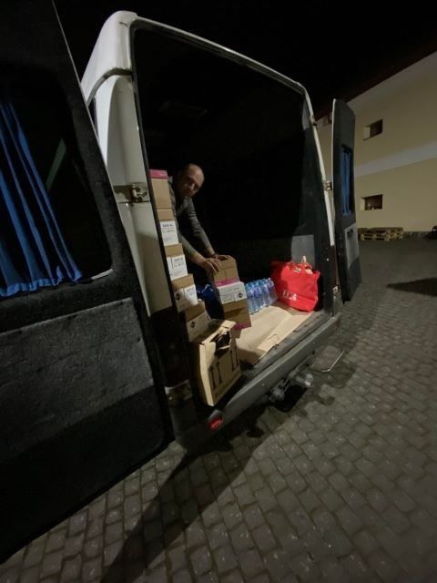 Словацкий город-побратим прислал в Ужгород гуманитарную помощь 