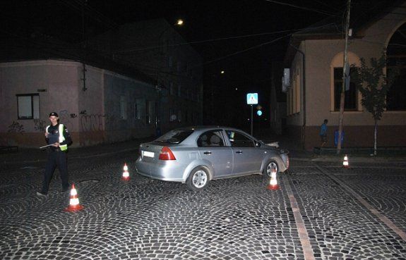 Виновник ДТП сбежал с места аварии в Мукачеве