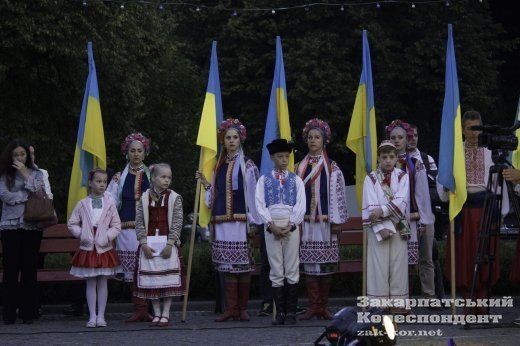 Ужгородці помолилися за Незалежну Україну!