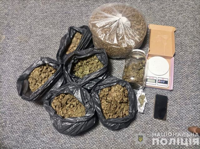 У жителя Закарпатье в доме нашли 3 кг марихуаны и "огород" 