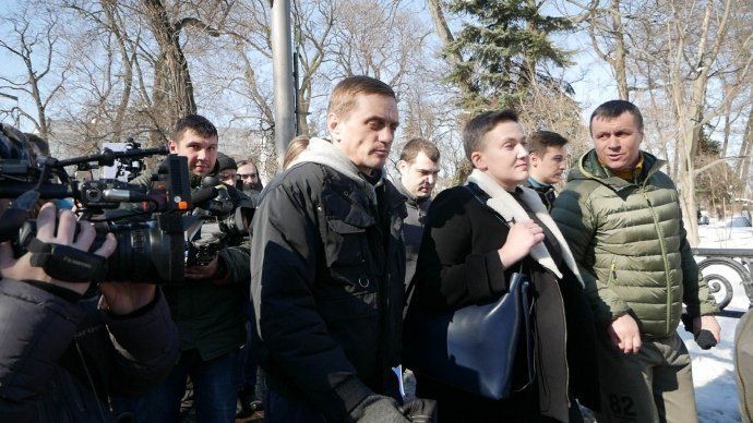 Следователи СБУ задержали нардепа Надежду Савченко прямо в помещении Верховной Рады