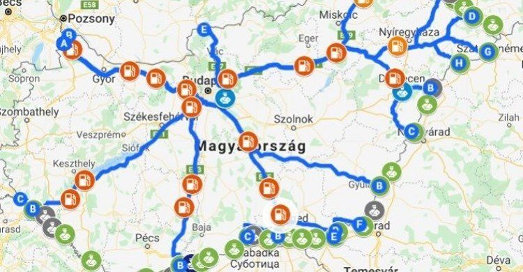Гуманитарные, транзитные коридоры, маршруты и пункты пропуска через территорию Венгрии