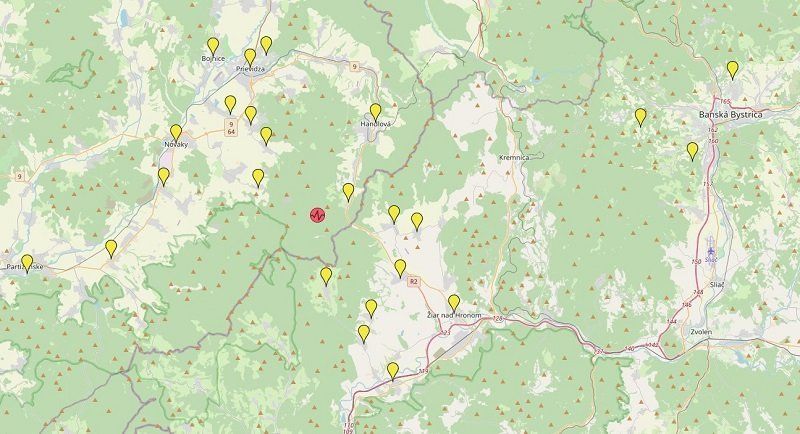 В соседней с Закарпатьем Словакии сейсмологи зафиксировали землетрясение