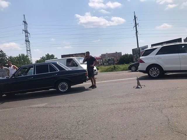 ДТП в Закарпатье: На дороге не смогли разминуться сразу три авто