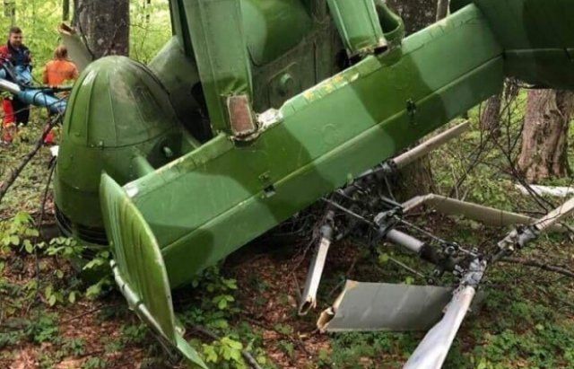 В соседней с Закарпатьем Румынии обнаружили потерпевший крушение вертолет с телом пилота