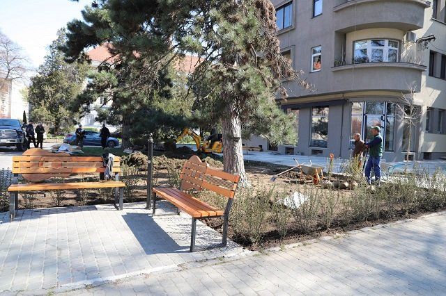 Стало известно, как будет выглядеть сквер на площади Пушкина в Ужгороде