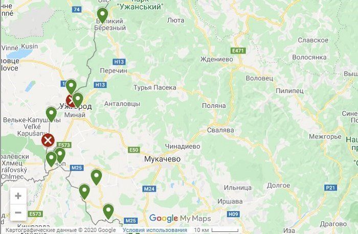 Какие пункты пропуска на границе в Закарпатье продолжают работать - официальная информация от таможни, карта 