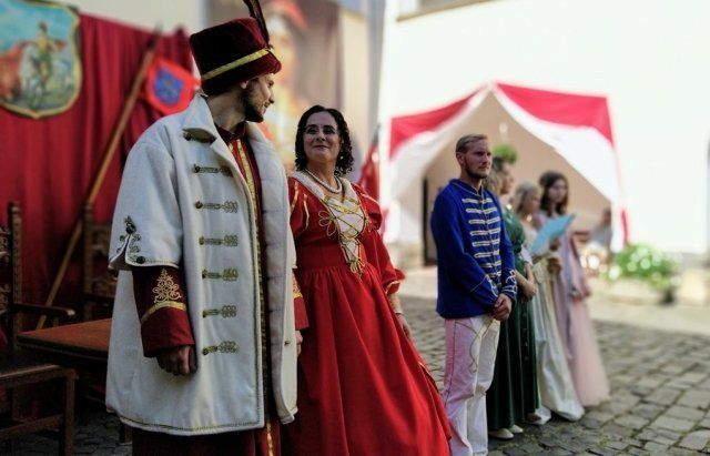 В Закарпатье прошел фестиваль-реконструкция свадьбы Илоны Зрини и Имре Текели