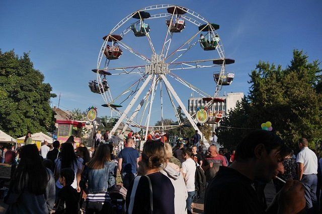 В областном центре Закарпатья круто празднуют День города