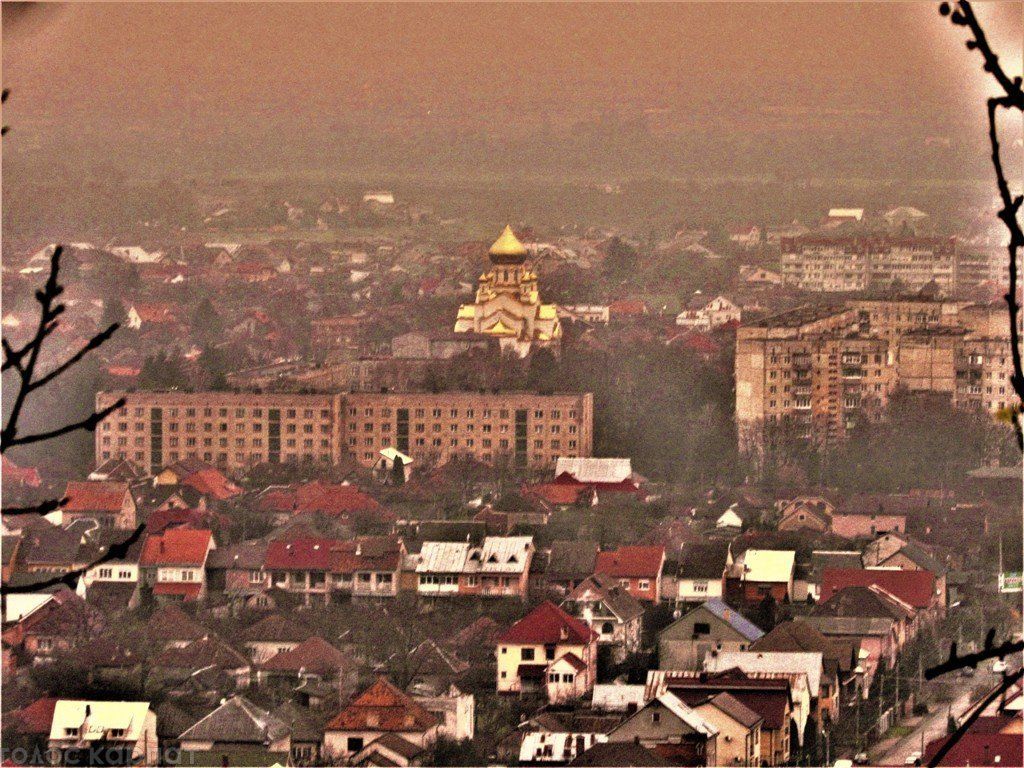 Світлини з гірського схилу: Мукачево "як на долоні"
