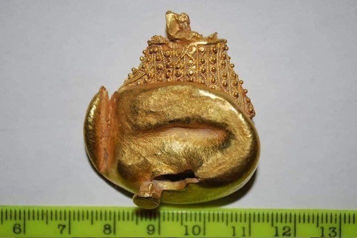 Великолепный золотой клад нашли в сакральном центре даков в Закарпатье