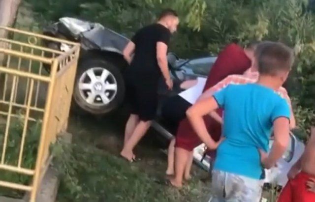 Авария произошла около в села Ольховка.