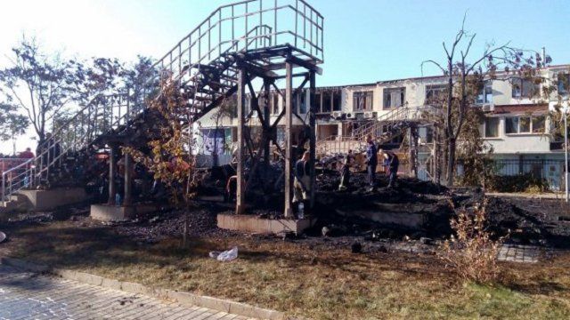 Пожар в детском лагере Одессы: Погибли дети