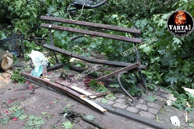Во Львове во время грозы в Стрыйском парке погибла молодая пара влюбленных 