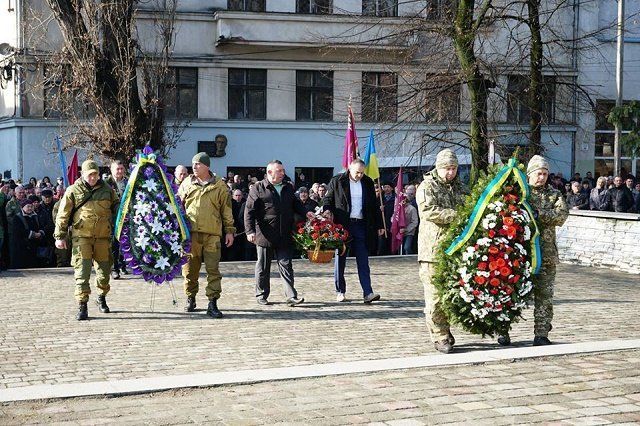 В Ужгороде провели памятные мероприятия в честь годовщины войны в Афганистане