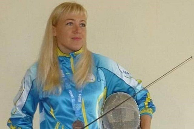 Украинская саблистка Елена Федота завоевала серебряную медаль по фехтованию на инвалидных колясках