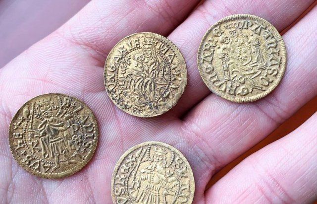В Венгрии нашли редчайший клад - тысячи монет позднего Средневековья