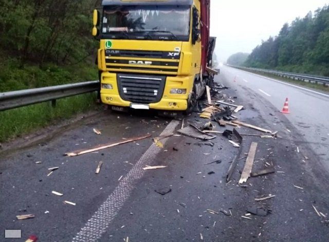  Авария произошла на 123 километре трассы "Киев-Чоп" сегодня около 5 утра.