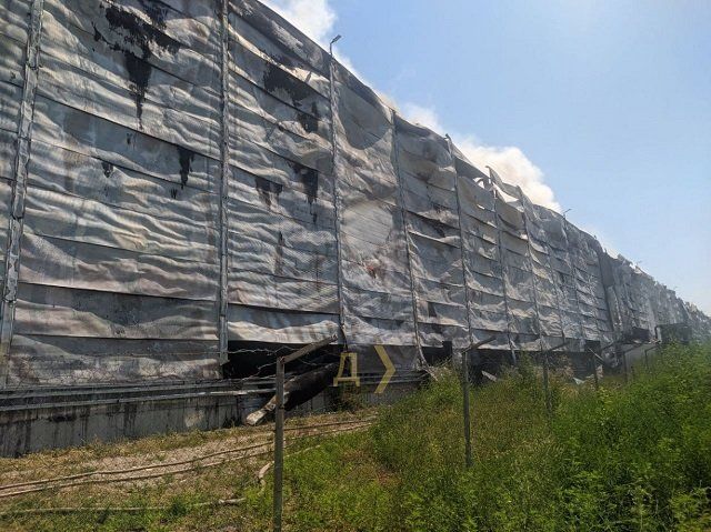 Страшный пожар под Одессой: Пылали склады, площадь ЧП 10 тыс. кв. м.
