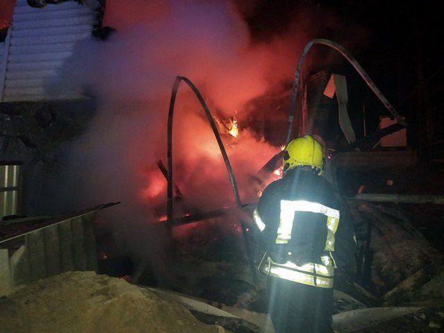 В Закарпатье в произошел масштабный пожар, пылали несколько зданий