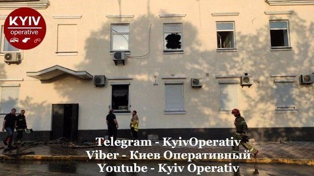 В Киеве в здании Нацполиции произошел пожар: Некоторых томов с делами могут недосчитаться
