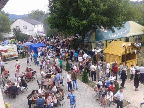 На Закарпатье состоялся грандиозный гастрономический фестиваль