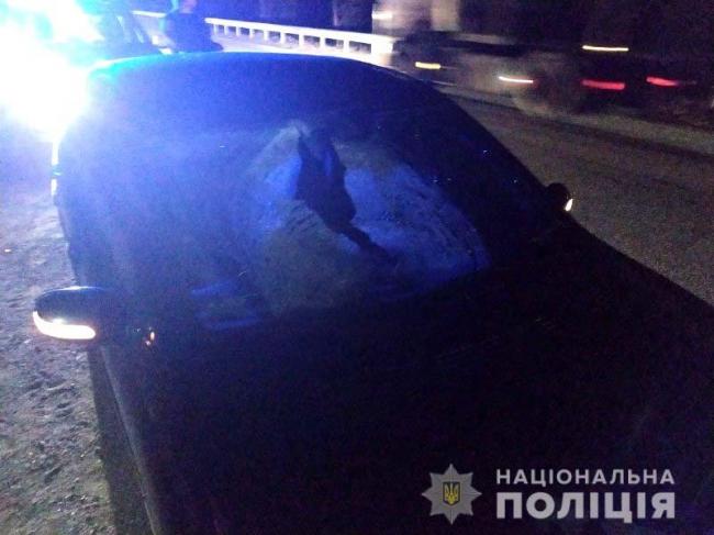 Водій легковика смертельно травмував пішохода на трасі Київ-Чоп