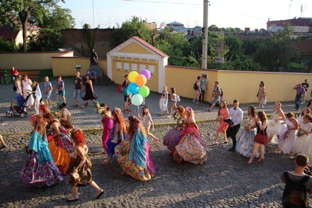 9 июля в Ужгороде прошел Парад Невест
