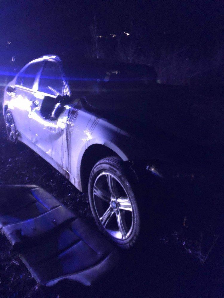 ДТП в Закарпатье: BMW знатно потрепало, пострадал водитель