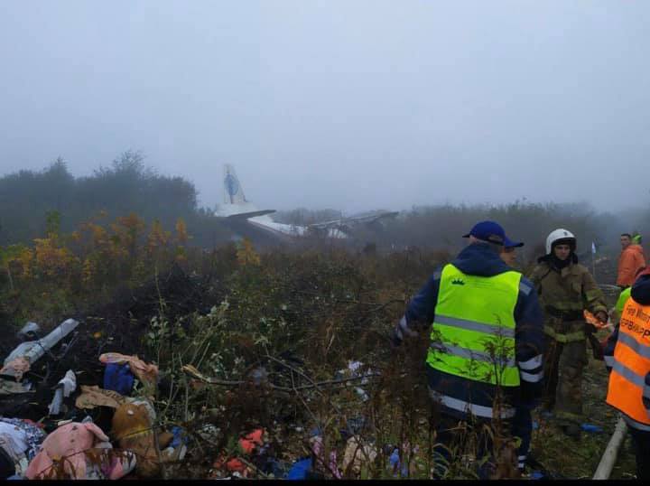Под Львовом из-за молнии произошла авиакатастрофа 