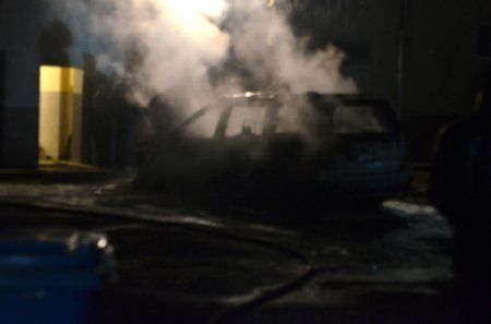 Невідомі підпалили автомобіль Mercedes Чубірка