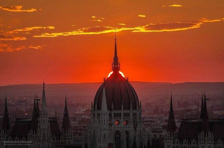 Будапешт особенно прекрасен в минуты рассвета и заката