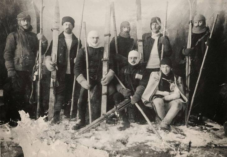 Підкорення зимової Говерли у 1897 році