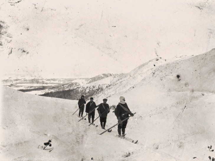 Підкорення зимової Говерли у 1897 році