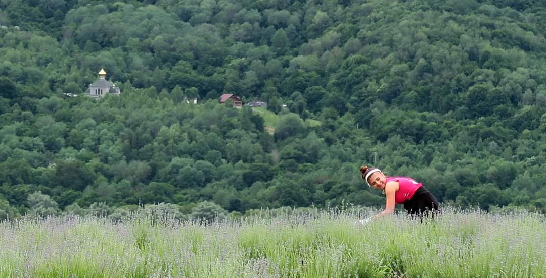 В Закарпатье есть новая туристическая фишка - лавандовая гора