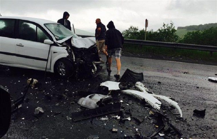 Авария произошла на перевале на границе Львовской и Закарпатской областей