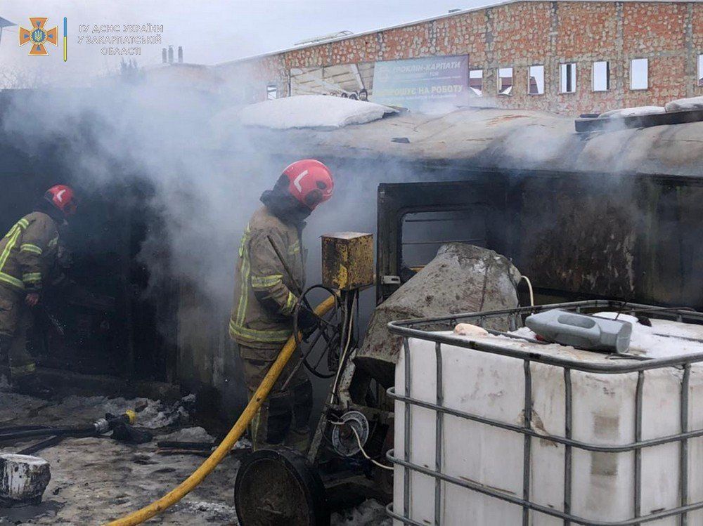 В Ужгороде за один день зафиксировали много пожаров
