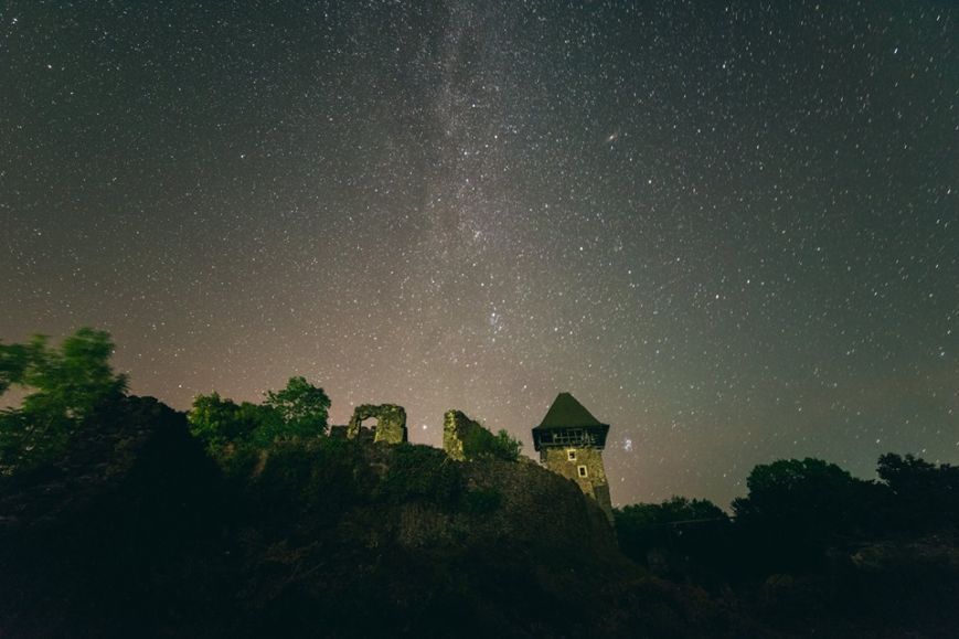 Ночное небо над Ужгородом было просто невероятным