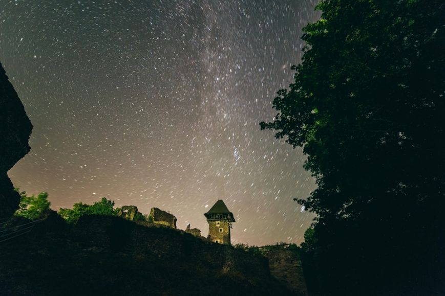 Ночное небо над Ужгородом было просто невероятным