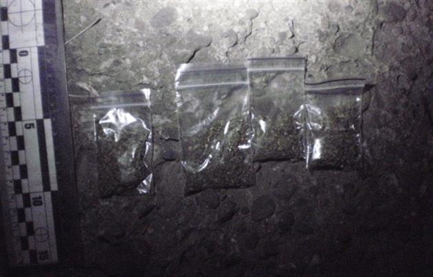 При обыске обнаружили пакетики с марихуаной