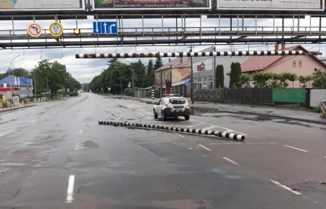 В Закарпатье разыскивали водителя-вредителя