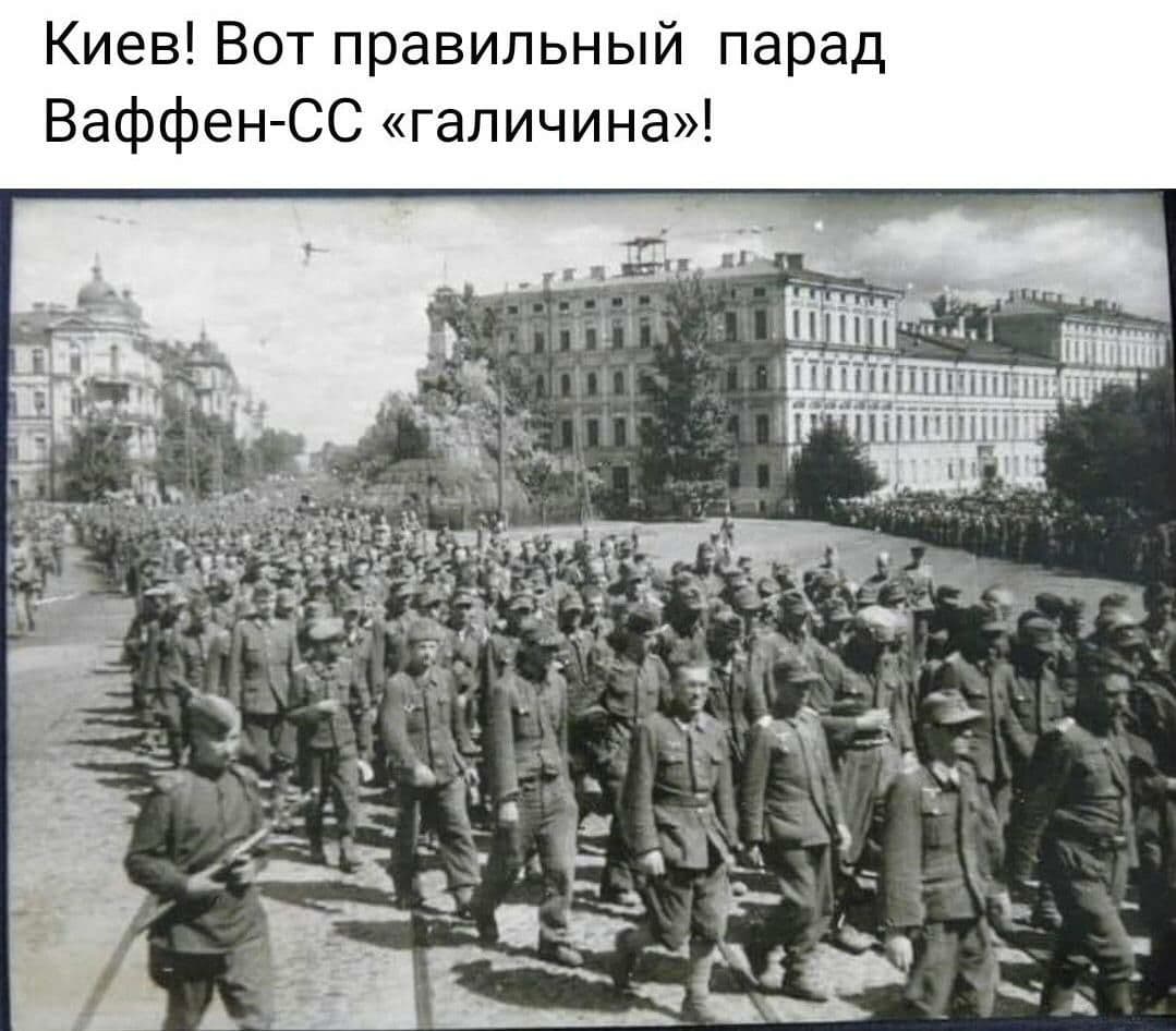 Самый лучший марш СС Галичина по улицам Киева