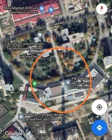 В Ужгороде студента избили вблизи университетского корпуса 