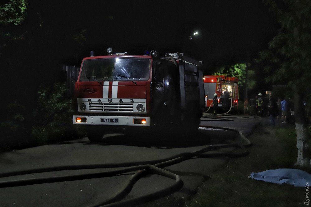 Страшный пожар в Одессе: Горела психиатрическая больница, есть погибшие