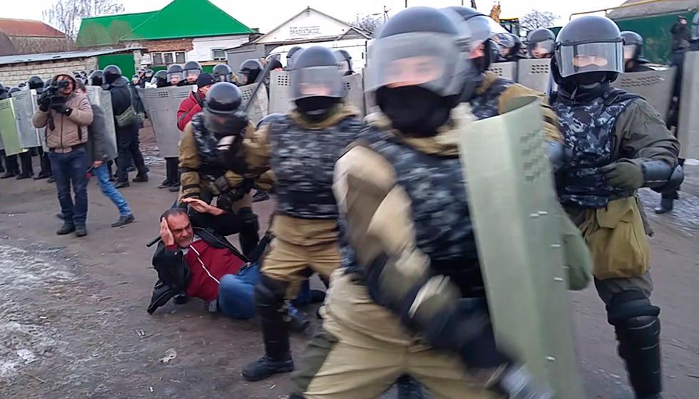 Поліція жорстоко придушила так званий «газовий бунт» місцевих циган