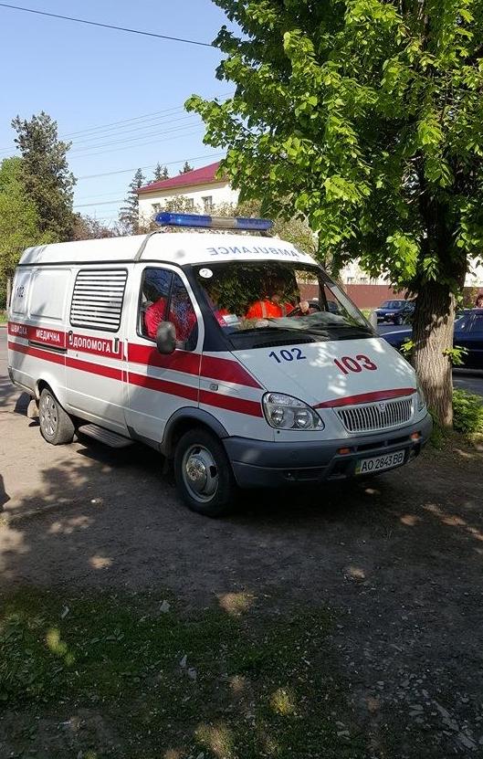 На перекрестке улиц Загорской и Закарпатской в Ужгороде произошла авария